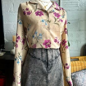 Vintage Floral Shirt